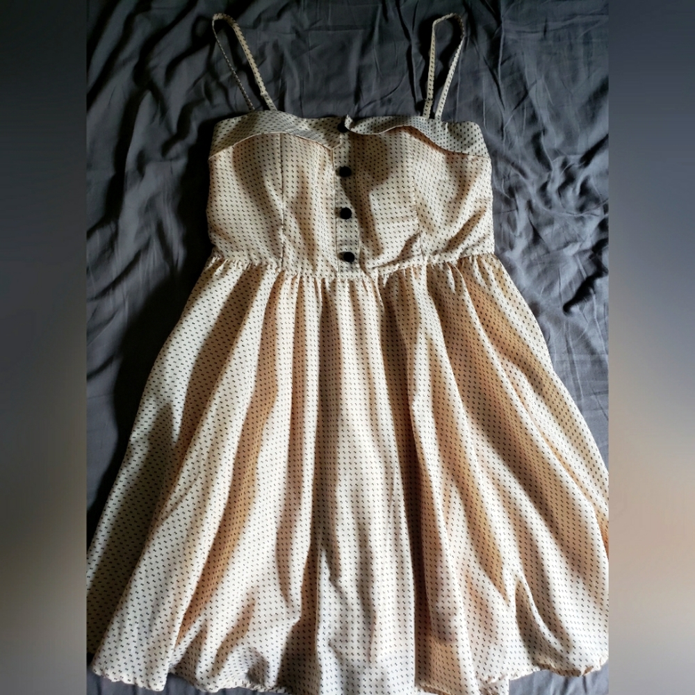 Polka-dot Mini Dress
